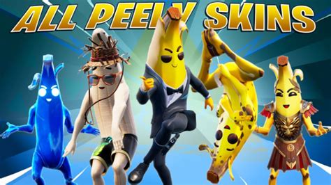 peely variants|All Fortnite Peely Skins Ranked